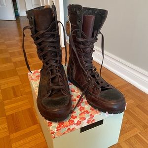 Vintage Leather Boots